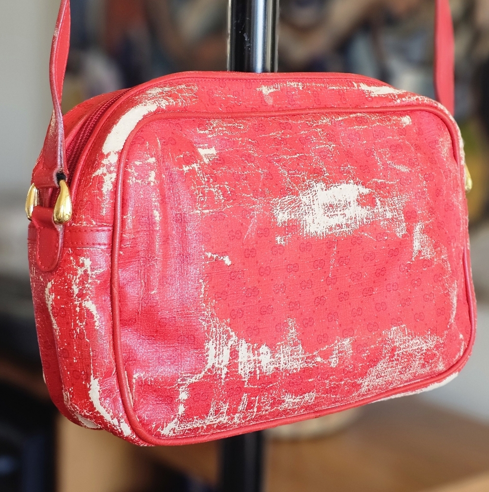 VTG Gucci Micro GG Supreme Shoulder Bag - Picture 7 of 16